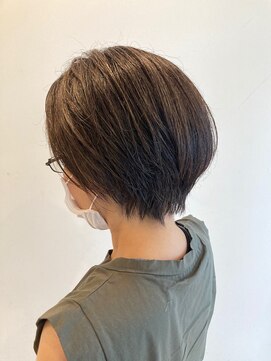 スタジオ アルファプラス 日暮里店(studio α+) 30代40代50代◎大人ナチュラルショートボブ　日暮里