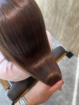 テラスヘア センダイ(TERRACE hair SENDAI) 艶髪ロング【髪質改善縮毛矯正使用】