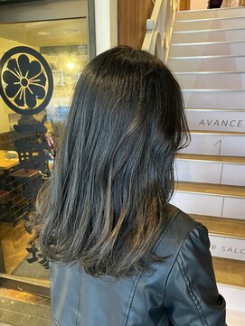 アヴァンス 天王寺店(AVANCE.) ナチュラルブラウン×透明感