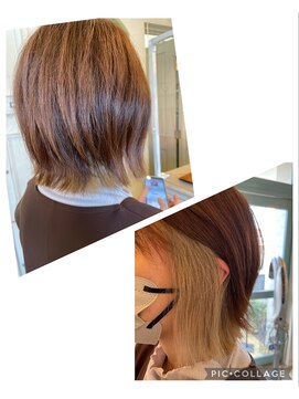 ラソヘアーオアシス(Laso hair oasis) インナーカラー