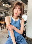 Aimee 町田　外はねボブ×ナチュラルブラウン