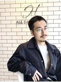 30代黒髪ベリーショート束感短髪刈り上げビジネス【河原町】