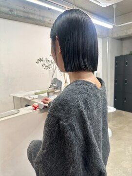 ニット(Knit) 切りっぱなしBOB