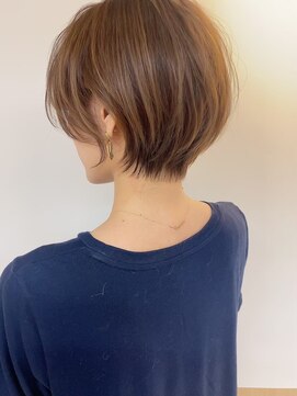 エニ 自由が丘(ENi) 黒髪/グレーベージュ/レイヤーロング/前髪パーマ[自由が丘駅]