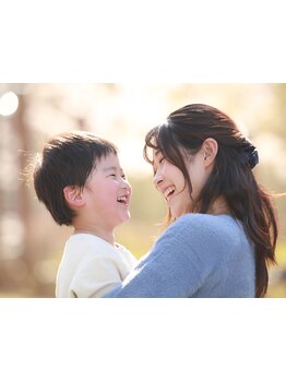 お子様連れでも周りを気にせずゆったり寛げるサロン☆キッズカットもOK◎親子で一緒にスタイルチェンジ！