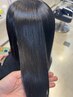 艶サラ縮毛矯正リタッチ＋トリートメント