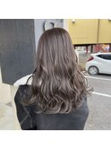 ブリーチなしでできるグレージュ