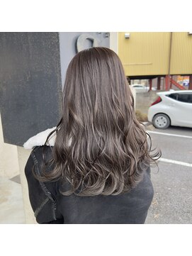 リーツチウラ(Яe 土浦) ブリーチなしでできるグレージュ