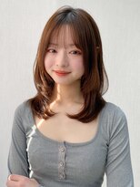 エトラ 渋谷店(etora) 小顔 美髪 レイヤーカット イメチェン ワイドバング"