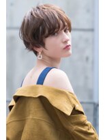 ケアリー 調布(Carelly)&nbsp;大人かわいい前髪セシルカットココアブラウンフリンジウェーブ