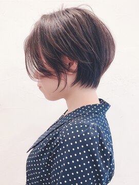 セイドット フクオカ(Say.FUKUOKA) 【Say.福岡】くびれショート×前髪なし×ひし形シルエット×艶感