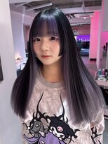 ダズリングディア(Dazzling Deer)&nbsp;パープル/ホワイトパープル/ワイドバング