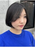 ◎美髪カール韓国タンバルモリミディアムボブ似合わせ前髪