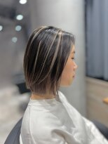 リーオオサカ(Lee Osaka) 【Lee大阪店】ボブ×ハイライトグラデーション/新出