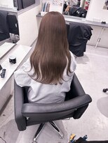 キング 高槻(K!ng) 縮毛矯正髪質改善ハイライトレイヤーカット枚方美容室エクステ