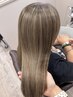 カット＋髪質改善トリートメント＋白髪ぼかしメンテナンスカラー