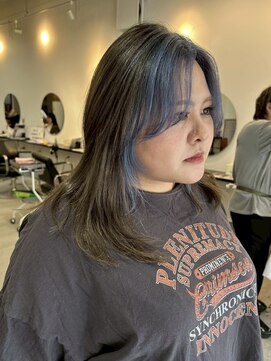 ラック 津田沼(LUCK) フェイスフレーミング/ケアブリーチダブルカラーインナーカラー