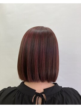 切りっぱなしボブ