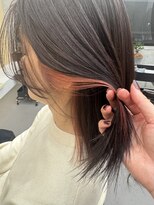 スト 静岡鷹匠(sto)&nbsp;着物ヘア/大人ガーリー/ダークアッシュ/似合わせカット/静岡鷹匠