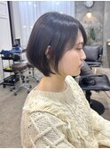 20代　30代　ひし形ショートボブ