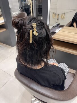 アース 南草津店(EARTH) ミディアムヘアアレンジ