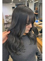 クラム(clam.) 透明感グレージュ