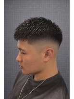 ワンワンオー バーバーショップ 長浜店(@110 BARBER SHOP)&nbsp;スキンフェード×クロップスタイルで魅せる、妥協なき潔さ