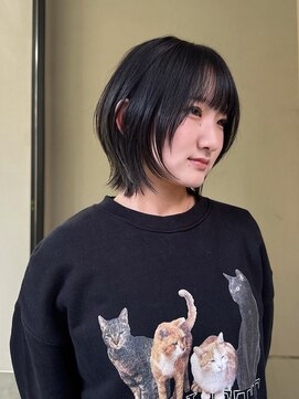 ゴートゥデイ 福岡大名Bellus店(GO TODAY) ショートウルフ/ショートボブ/ボブウルフ/レイヤーボブ