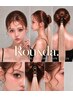 11月末迄限定！【Rouxda.秋コレクション】BOW CHAIN｜付け毛付きヘアセット★