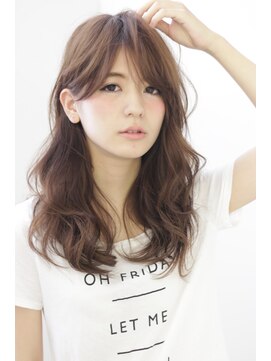 ロロネー 豊中(Lolonois) 【Lolonois豊中】耳かけでスッキリ！ウェーブロング(鈴木正登志)