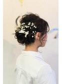 ナチュラルヘアアレンジ