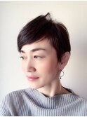 大人女性向け◆綺麗目アシメショートスタイル2