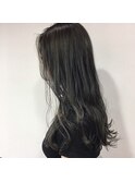 clan<小顔ロング×ダークアッシュ>