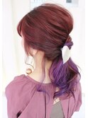 バイオレットツートンカラー