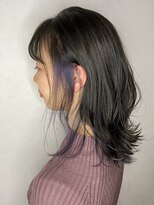 ソース ヘア アトリエ 京橋(Source hair atelier) 【SOURCE】インナーブルーヴァイオレット