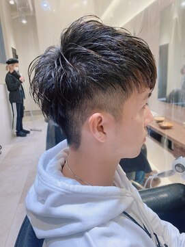 シェル 国分寺(shell) 骨格補正ショート☆刈り上げ束感Vマッシュ