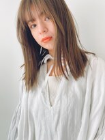 リト 自由が丘(Lit.)&nbsp;【Lit.】ハイライトでシアーベージュ【担当YUKINA】