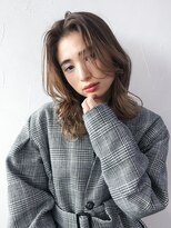 アイティー バイ アルバム 中野店(IT by ALBUM)&nbsp;ロブレイヤー_ラベンダーカラーくびれミディ_8340