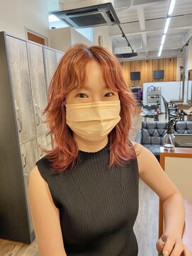 ソウコ(souko) souko.pinkウルフレイヤーカット