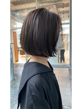 マイティ バイ エイチ(mighty by H) 【mighty】透明感×ニュアンスカラー×ボブ