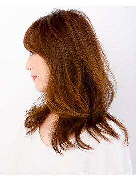 タヤ 自由が丘店(TAYA) 20代シースルーハイライトラベンダーカラーナチュラルロング