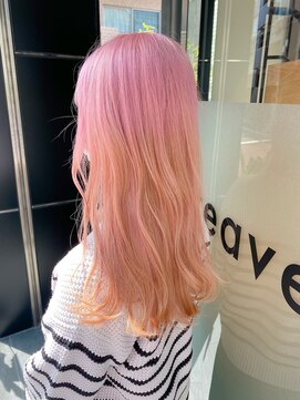 ウィーブス セタガヤ(weaves -SETAGAYA-) ダブルカラー×ホワイティピンク【weaves-SETAGAYA-】