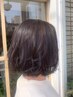 似合わせ小顔カット+ヘアマニキュア(全体染め)￥11880⇒￥9504