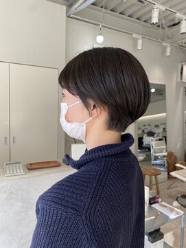 グリーン(green) 丸みのあるショート