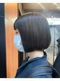 【Feria 渋谷】 ボブ×アッシュブラウン"Tsuyuki"