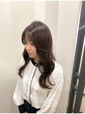 韓国風カット 顔まわりレイヤー 小顔カット