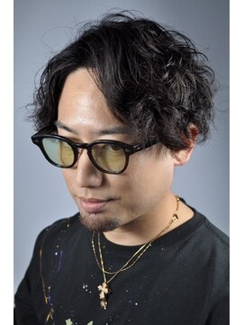 ヒロギンザ 六本木店(HIRO GINZA) 七三ツーブロックスパイラルパーマ港区/六本木