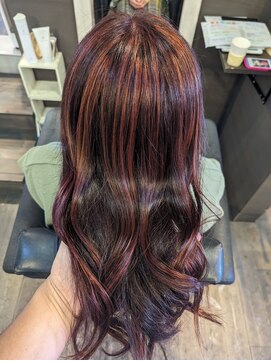 パラゴンヘア(Paragon hair) ハイライト+ピンク