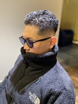 エクファフォーメン(EX-FA FOR MEN)&nbsp;マッシュパーマ/ウルフ/アッシュブラック/カルマパーマ/メンズ