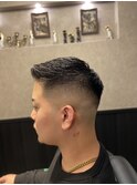MEN'Sハイスキンフェードアップバング
